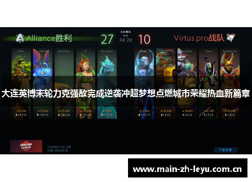 大连英博末轮力克强敌完成逆袭冲超梦想点燃城市荣耀热血新篇章 大连英博末轮力克强敌完成逆袭冲超梦想点燃城市荣耀热血新篇章